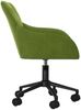vidaXL Bürostuhl Drehbar Hellgrün Samt, 78 x 61 x 56 cm Bild 4