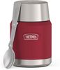 THERMOS Thermobehälter ICON FOOD JAR, Thermobehälter für Essen, spülmaschinenfest, Edelstahl, Kunststoff, Silikon, (1-tlg), 0,47l, 10h heiß & 24h kalt, dicht & auslaufsicher, mit Löffel Bild 2