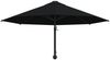 vidaXL Sonnenschirm zur Wandmontage mit Metall-Mast 300 cm Schwarz 47300 Bild 4