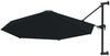 vidaXL Sonnenschirm zur Wandmontage mit Metall-Mast 300 cm Schwarz 47300 Bild 2