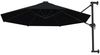 vidaXL Sonnenschirm zur Wandmontage mit Metall-Mast 300 cm Schwarz 47300 Bild 3