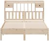 vidaXL Massivholzbett mit Regal ohne Matratze 140x200 cm Kiefer 3322909 Bild 4
