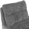 6er-Set Esszimmerstuhl HWC-Q36, Küchenstuhl Stuhl, drehbar Stoff Chenille (680g/m²) Öko-Tex Holz MVG ~ grau Bild 5