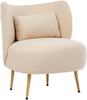 Sessel OTSBY II mit Kissen Bouclé Beige Bild 4