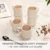 Moritz & Moritz CAVO Kaffeebecher 6er Pack - Almond Bild 4