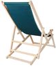 Sonnenliege Armlehne Grün Strand Campingstuhl Holz klappbar Faltsitz Balkon Bild 4