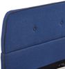 vidaXL Bettgestell Blau Stoff 140x200 cm [280928] Bild 5