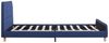 vidaXL Bettgestell Blau Stoff 140x200 cm [280928] Bild 4
