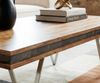 Designer-Couchtisch Stonegrace 117x60x25 cm Akazie Natur Schiefer Bild 4