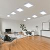 4er Set LED Deckenleuchte, Aufbau-Panel, Kunststoff, weiß, L 21,4 cm Bild 5