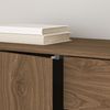 Sideboard Paarl mit 2 Türen 74x79x36 cm Walnussoptik [en. casa] Bild 5