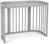 Waldin Babybett Babybett, Beistellbett aus Holz, 5in1 mit Matratze, Belüftet Bild 3