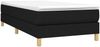 vidaXL Polsterbett, Stoff, 25,0 cm, Schwarz, 80x200 cm, Natur Bild 3