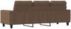 vidaXL 3-Sitzer-Sofa Braun 180 cm Stoff 359402 Bild 5
