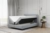 Boxspringbett Schlafzimmerbett BELCORA 200x220cm Stoff Rose inkl. Bettkasten Bild 2