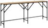 vidaXL Konsolentisch Artisan-Eiche 180 x 30 x 75 cm Holzwerkstoff 882879 Bild 2