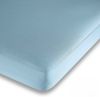 Traumhaft gut schlafen – Wasserundurchlässiges Spannbettlaken für Kinder und Erwachsene, Farbe: Hellblau, Größe: 80 cm x 160-170 cm Bild 2