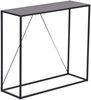 Konsolentisch Austevoll 90x30x80cm Schwarz [en. casa] Bild 3
