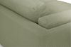 KAWOLA Big Sofa RAINA Cord olivgrün 85 x 150 x 254 cm Bild 5