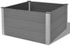 vidaXL Garten-Hochbeet WPC 100 x 100 x 54 cm Grau 43605 Bild 4