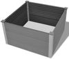 vidaXL Garten-Hochbeet WPC 100 x 100 x 54 cm Grau 43605 Bild 5