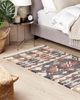 Teppich Jute mehrfarbig 80 x 150 cm geometrisches Muster Kurzflor KALFA Bild 3