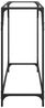 Konsolentisch, Beistelltisch, Konsole mit Glasplatte Transparent 98x35x81 cm Stahl Bild 5