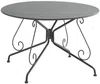 Vente-unique - GUERMANTES Garden dining set Metall Grau - B 120 cm52 cm x H 74 cm89 cm x L 120 cm48 cm Bild 3