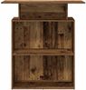 vidaXL Empfangstheke Altholz-Optik 100x40x104 cm Holzwerkstoff 859058 Bild 5