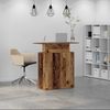 vidaXL Empfangstheke Altholz-Optik 100x40x104 cm Holzwerkstoff 859058 Bild 3