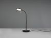 Moderne LED Schreibtischlampe MONZA dimmbar mit Flexarm, Schwarz, Höhe 57cm Bild 3