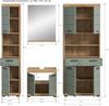 Xonox Scout Badkombination (B/H/T: 186x191x34 cm) in Salbei und Artisan Eiche Nachbildung Bild 4