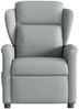 vidaXL Massagesessel Hellgrau Stoff 4015586 Bild 3