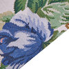 Teppich Baumwolle mehrfarbig 200 x 300 cm Blumenmuster Kurzflor FARWAN Bild 5