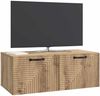 vidaXL Wandmontierter TV-Schrank Artisan-Eiche 78,5 x 41 x 30 cm 898694 Bild 2