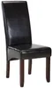 Vente-unique - Stuhl 2er-Set - Kunstleder - Braun - ROVIGO Bild 4