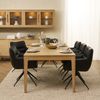 Esstisch Enimeta 220-320x100 cm Eiche Natur - Ausziehbar für 6-10 Personen Bild 2