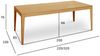 Esstisch Enimeta 220-320x100 cm Eiche Natur - Ausziehbar für 6-10 Personen Bild 5