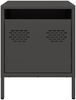 vidaXL Nachttische 2 Stk. Schwarz 35x39x43,5 cm Stahl 851245 Bild 5