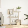 vidaXL Raumteiler-Bücherregal Sonoma-Eiche 92x29x112 cm Holzwerkstoff 858122 Bild 3