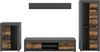 OTTO home Wohnwand AOSTA, Breite 310cm, 4-teilige Wohn-Kombination, (4-St, bestehend aus: Vitrine, Lowboard, Wandboard & Vitrine hoch), Wohnwand, Kombination, Anbauwand, Möbel Set, Schrankwand, Möbel Kombi Bild 4