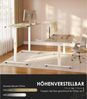 Höhenverstellbarer Schreibtisch 180cm Elektrisch USB Memory Standing Desk Beige Bild 3