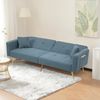 2-Sitzer Schlafsofa B 175 x T 64 x H 72 cm mit Schlaffunktion und verstellbarer Rückenlehne Bild 3