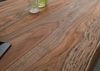 Baumtisch Sheesham 200x100x77 grau gebeizt / U-Beine anthrazit matt FREEFORM 5 Bild 4