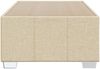 vidaXL Bettgestell ohne Matratze Creme 90x200 cm Stoff 3284809 Bild 4