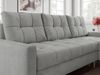 Ecksofa mit Schlaffunktion, Universal Schlafsofa - COLIN, Hellgrau, Stoff Bild 5