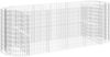 vidaXL Gabionen-Hochbeet Verzinktes Eisen 300x100x100 cm 152046 Bild 2