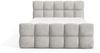 Boxspringbett Schlafzimmerbett SATINE 160x220cm Stoff Coral Schwarz Bild 5