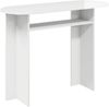 vidaXL Konsolentisch Hochglanz Weiß 100 x 39,5 x 75 cm Holzwerkstoff 8001162 Bild 2