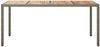 vidaXL Gartentisch 190x90x75 cm Poly Rattan und Akazienholz Grau 316723 Bild 3